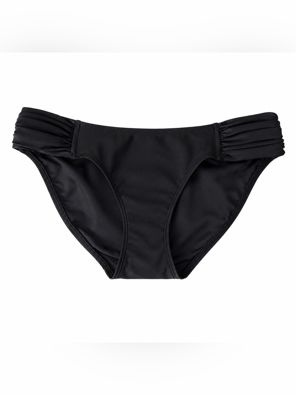 Perfect Moment Swim XS Ruched‎ Bikini Bottoms Black